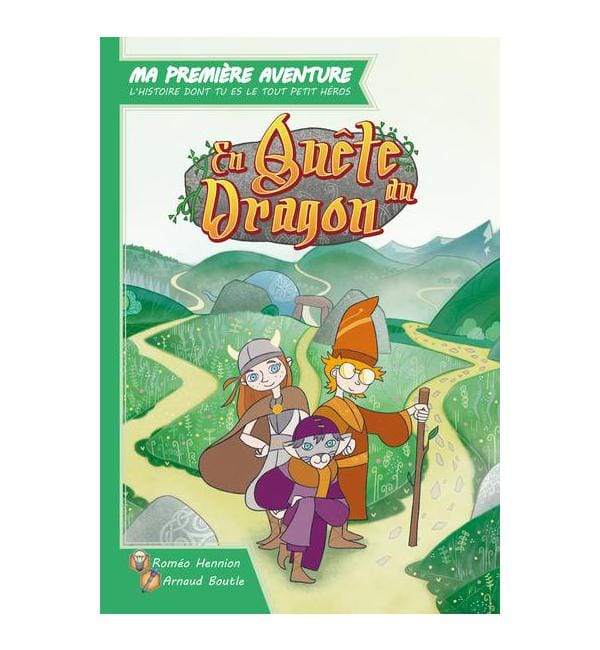 MA 1ERE AVENTURE : EN QUETE DU DRAGON VERSION LONGUE - BLACKROCK EDITIONS