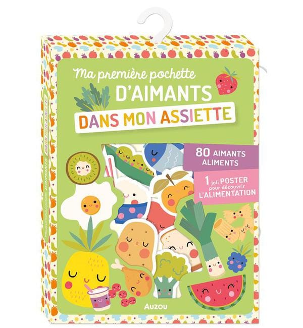 Ma pochette d'aimants - dans mon assiette