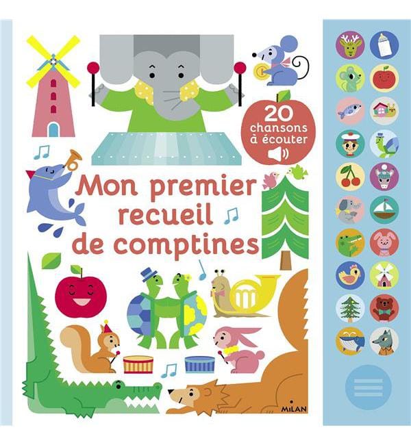 Mon premier recueil de comptines - 20 chansons à écouter