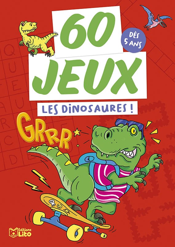 60 jeux Les dinosaures !