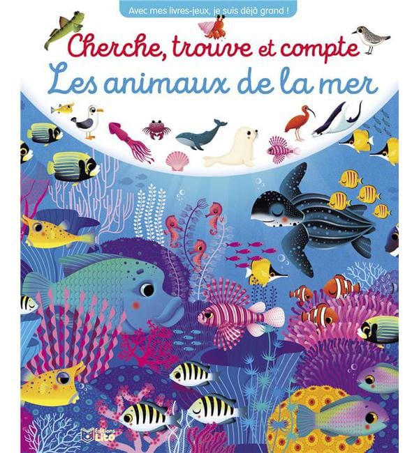 Cherche, trouve et compte La mer