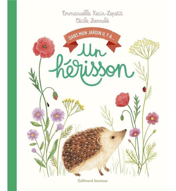 Dans mon jardin, il y a...un hérisson