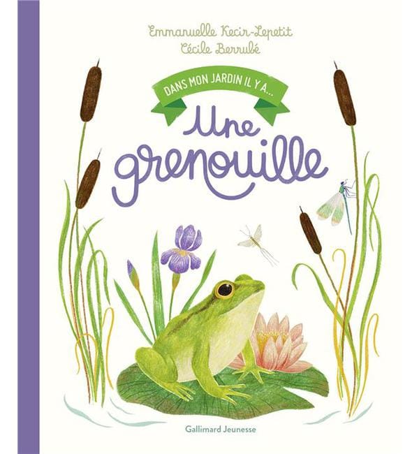 Dans mon jardin, il y a...une grenouille