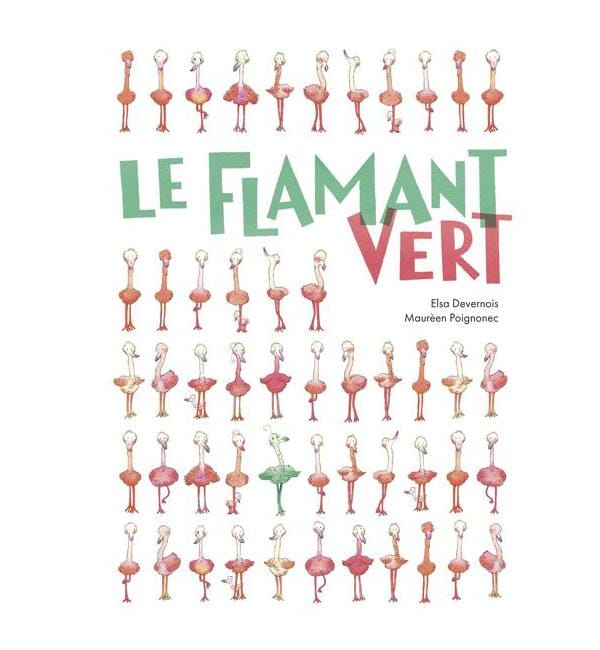 Le flamant vert