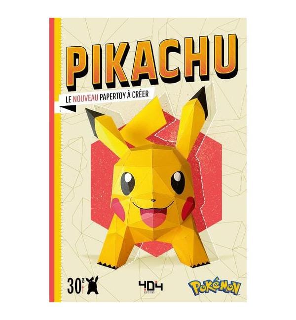Pikachu - Un papertoy à créer