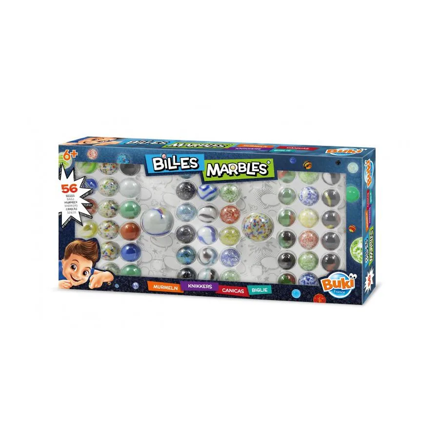Coffret Billes - 56 billes