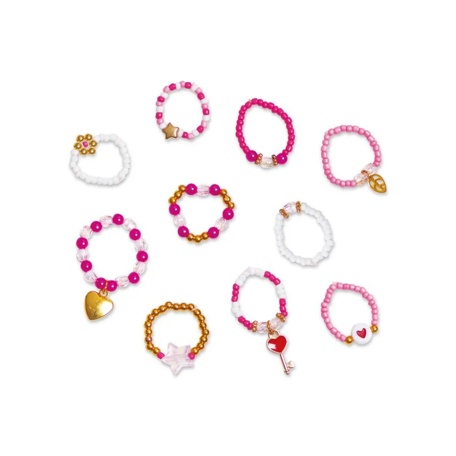 10 bagues en perles Lovely à créer – Image 2