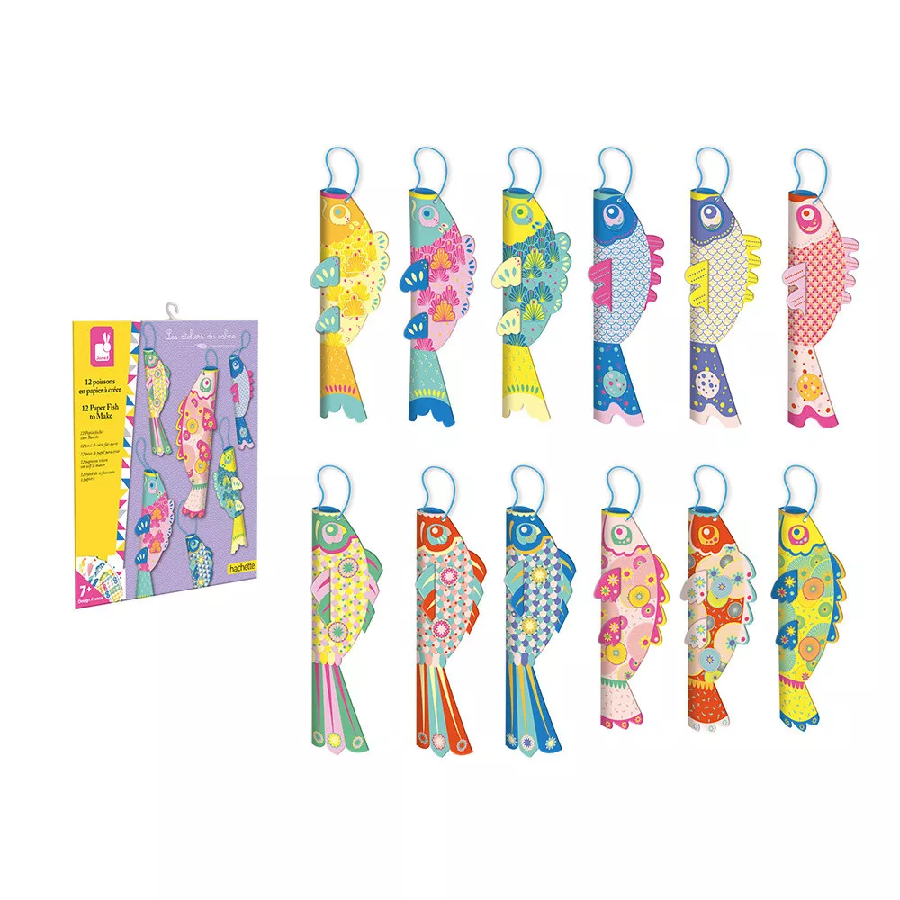 12 poissons en papier à créer – Image 4