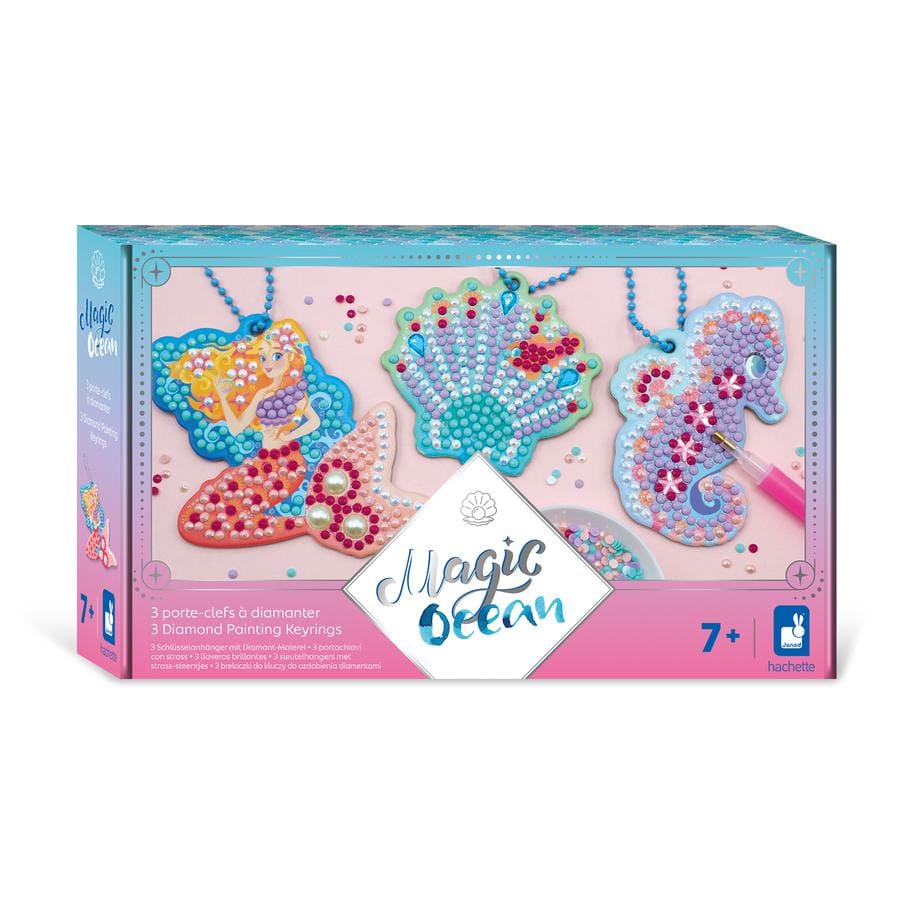 Magic Ocean - 3 Porte-clés à diamanter