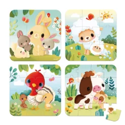 Puzzles évolutifs Animaux Ferme – Image 3
