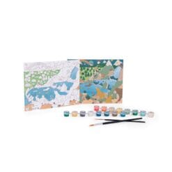 Peintures au numéro L'explorateur - Le Jardin du moulin – Image 2