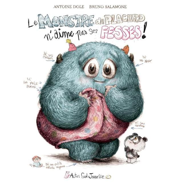 Le monstre du placard - Le Monstre du placard n'aime pas ses fesses !