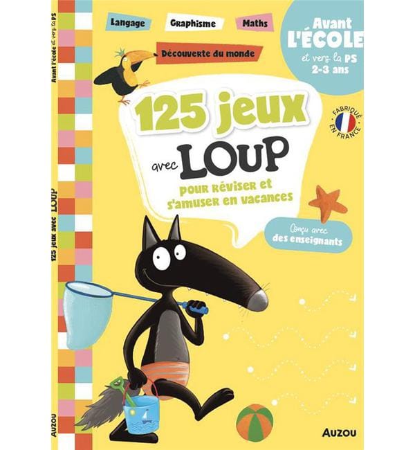 Loup - 125 JEUX AVEC LOUP AVANT L'ÉCOLE ET VERS LA PS