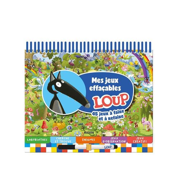 Loup - MES JEUX EFFAÇABLES LOUP