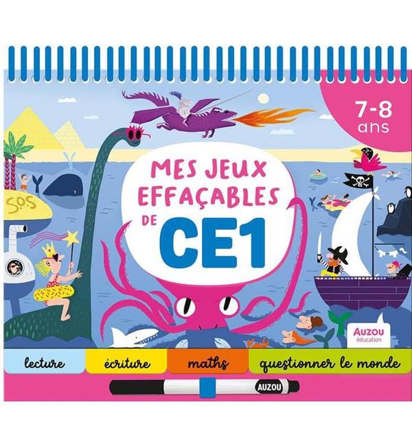 Mes jeux effaçables de CE1