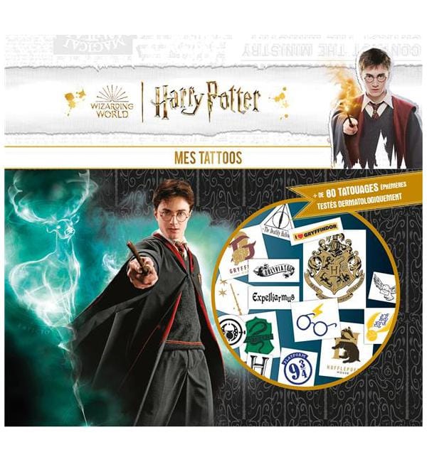 Mes tattoos Harry Potter