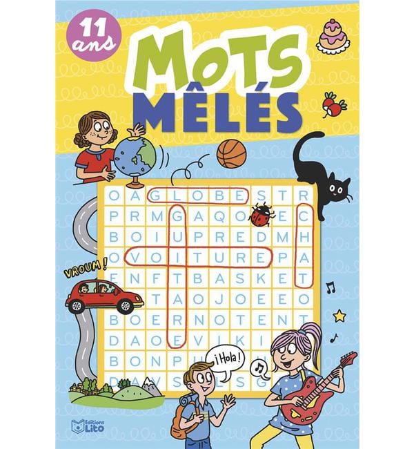 Mot mêlés 11 ans