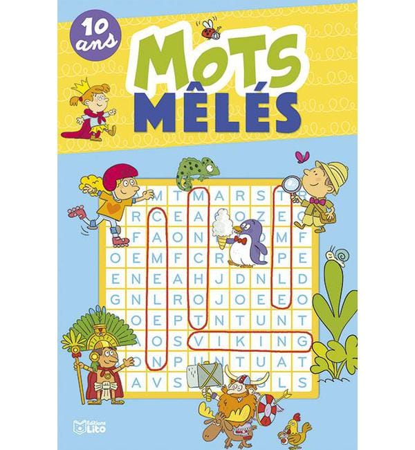 Mots mêlés 10 ans
