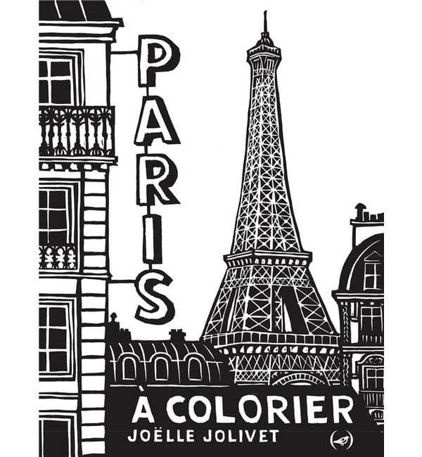 Paris à colorier