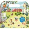 Le jardin - 1 planche de stickers repositionnables à l'infini