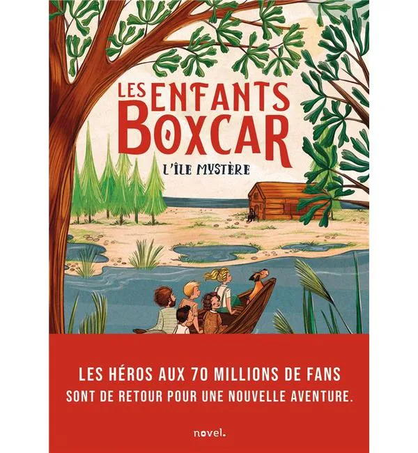 Les enfants Boxcar Tome 2 - L'île mystère