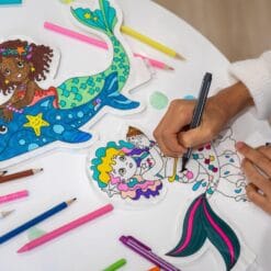 COLORIAGE GONFLABLE SIRENE + STRASS – Image 4