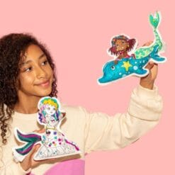 COLORIAGE GONFLABLE SIRENE + STRASS – Image 5