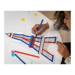COLORIAGE GONFLABLE TOUR EIFFEL – Image 3