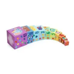 Cubes à empiler Arc-en-ciel – Image 7