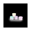 4 pots de peinture à doigts pastel Les Rosalies