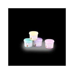 4 pots de peinture à doigts pastel Les Rosalies