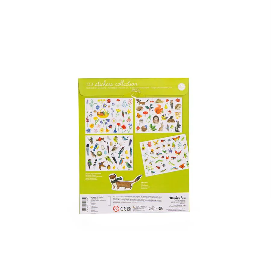 Pochette stickers Le botaniste - Le Jardin du Moulin – Image 3