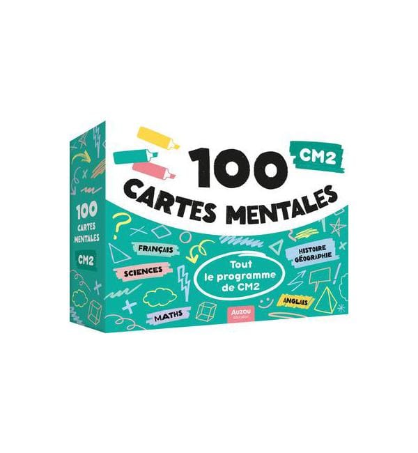 100 cartes mentales : Tout le programme de CM2