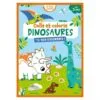 Colle et colorie Dinosaures - Avec plus de 100 stickers !