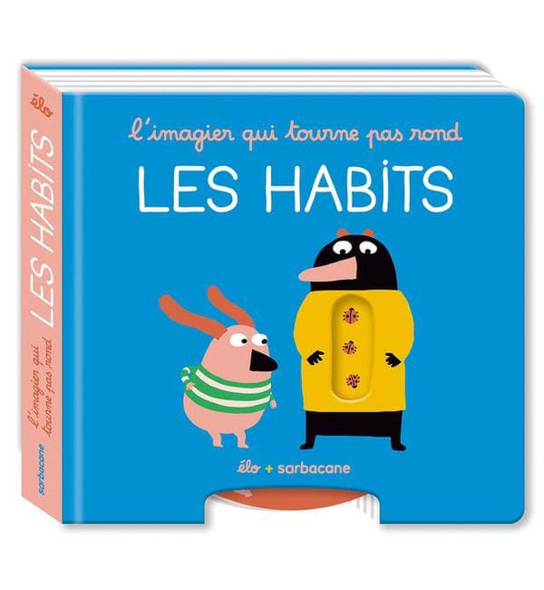 L'imagier qui tourne pas rond - Les habits