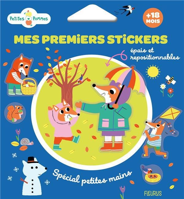 Mes premiers stickers épais et repositionnables - Spécial petites mains