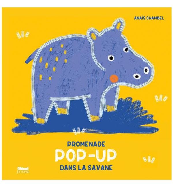 Promenade pop-up dans la savane
