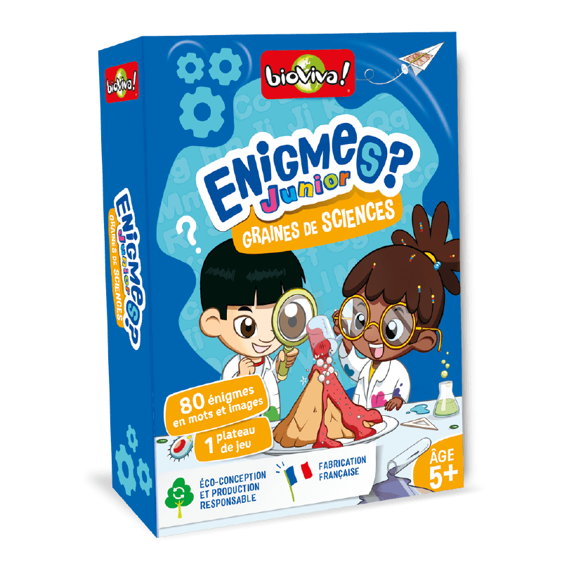 ENIGMES JUNIOR - GRAINES DE SCIENCES.