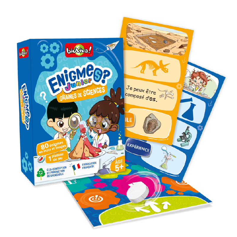 ENIGMES JUNIOR - GRAINES DE SCIENCES. – Image 2