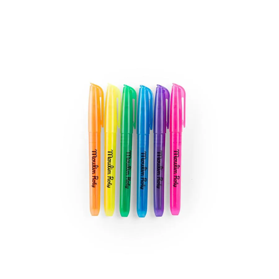 6 Feutres fluo - Les Loufoques – Image 3