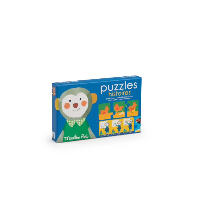 Puzzles à histoires - Les Popipop