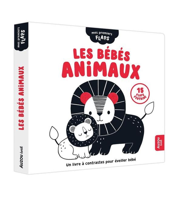 Les Bébés Animaux - 15 flaps feutrine