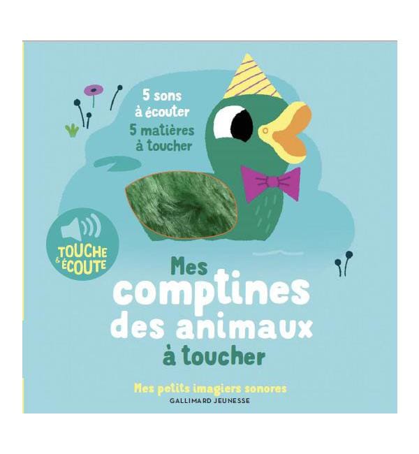 Mes comptines des animaux à toucher