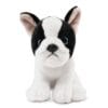 Peluche Chiot Bouledogue Français noir et blanc