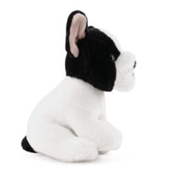 Peluche Chiot Bouledogue Français noir et blanc – Image 2