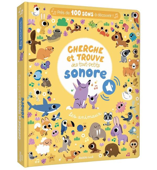 Cherche et trouve des tout-petits sonore - Les animaux