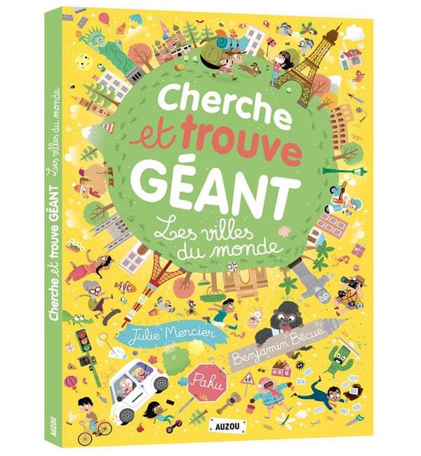 Cherche et trouve géant - Les villes du monde