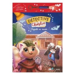Détective Charlie : Enquête au musée - Avec 1 lampe magique