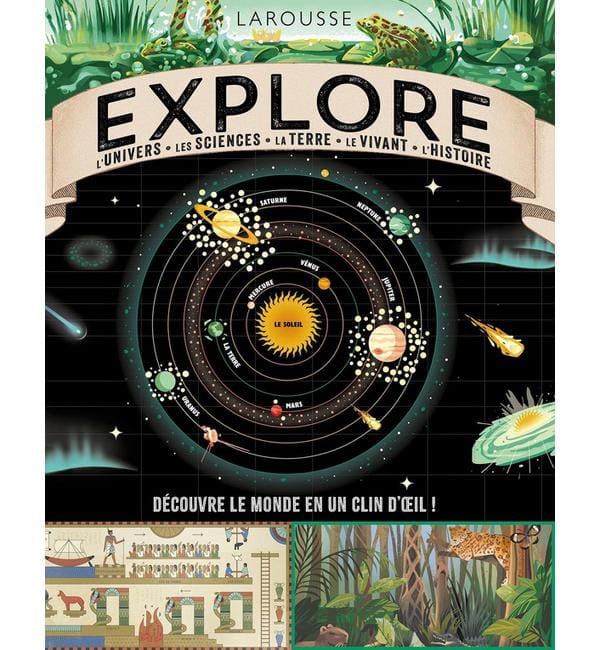 Explore l'Univers, les sciences, la Terre, le vivant, l'histoire