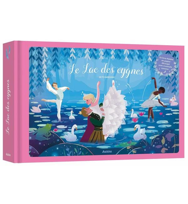 Le Lac des Cygnes de Tchaïkovski - Un livre-théâtre en papier découpé avec 6 extraits sonores